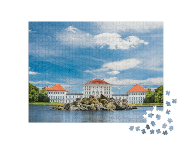 Puzzel 1000 stukjes „Paleispark Nymphenburg, München, Duitsland“