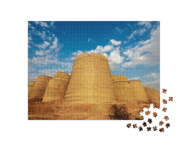 Puzzel 1000 stukjes „Historisch fort van Derawar“