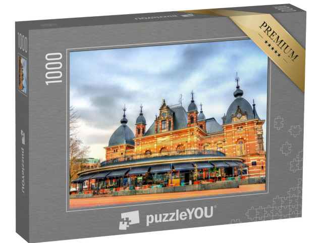 Puzzel 1000 stukjes „Traditionele huizen in het historische centrum van Arnhem“