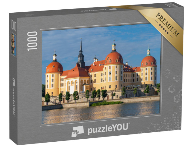 Puzzel 1000 stukjes „Barok kasteel Moritzburg bij Dresden, Saksen“