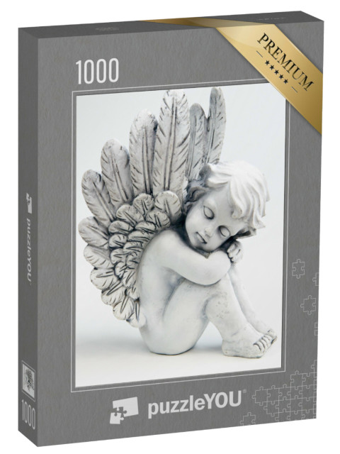 Puzzel 1000 stukjes „Dromende engel“