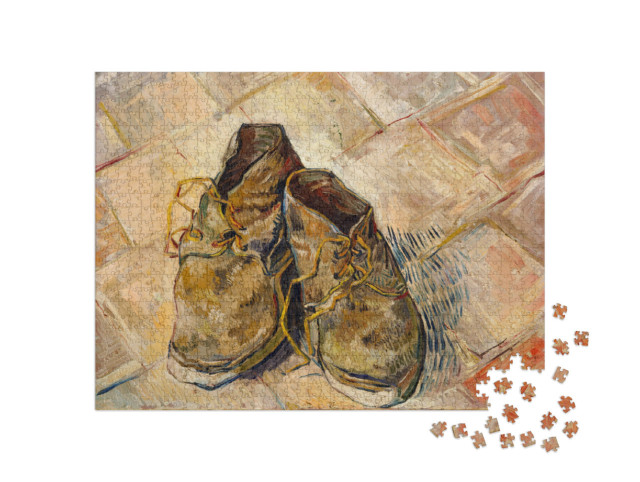 Puzzel 1000 stukjes „Vincent van Gogh - Schoenen“