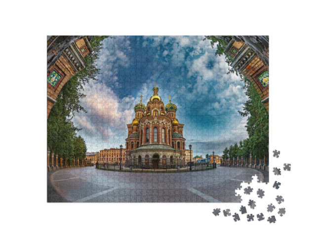 Puzzel 1000 stukjes „Orthodoxe Kerk van St.“