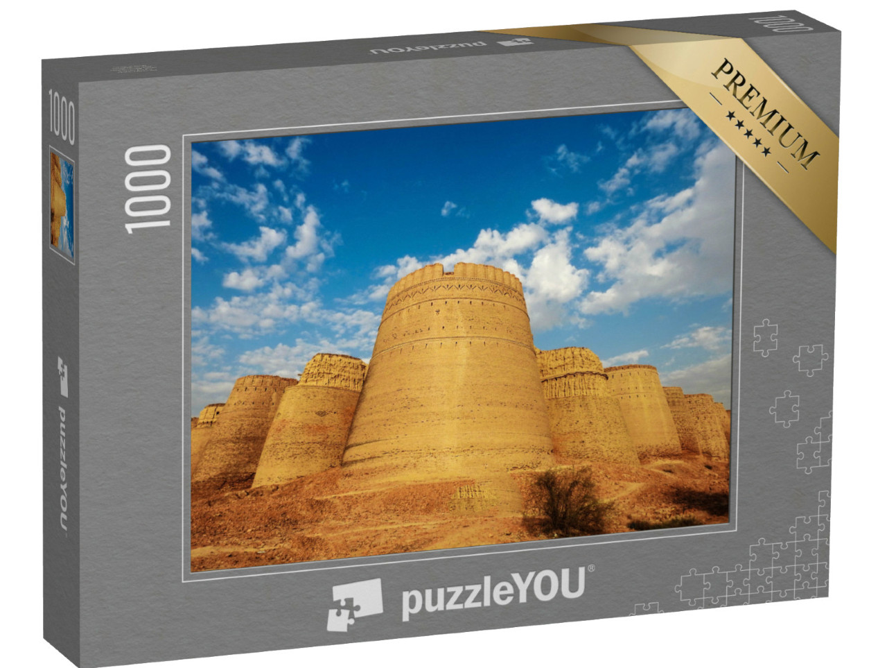 Puzzel 1000 stukjes „Historisch fort van Derawar“