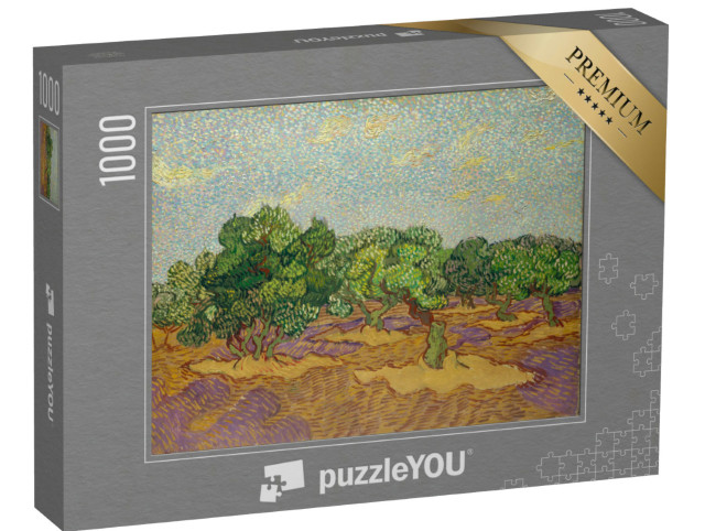 Puzzel 1000 stukjes „Vincent van Gogh - Olijfbomen“