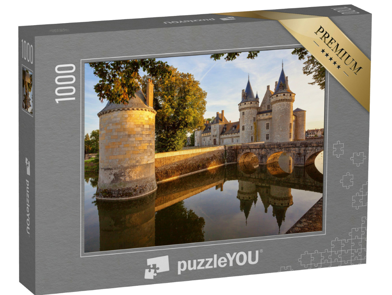 Puzzel 1000 stukjes „Sully-sur-loire, Frankrijk - Kasteel in de Loirevallei“