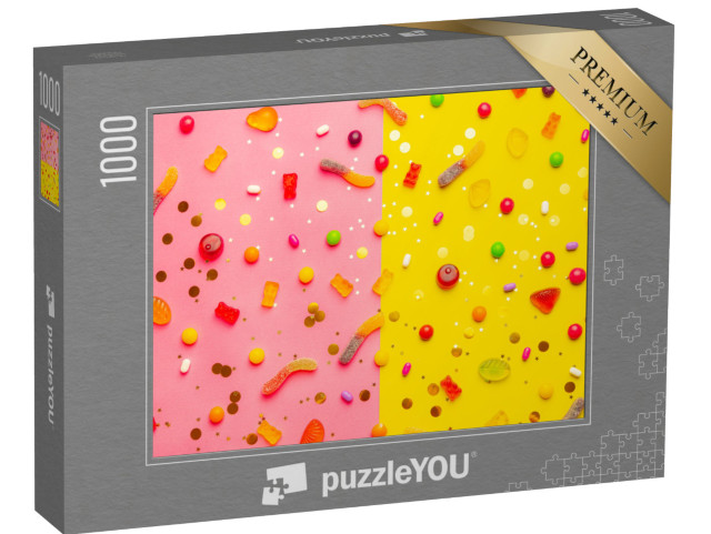 Puzzel 1000 stukjes „Diverse geleibaby's“