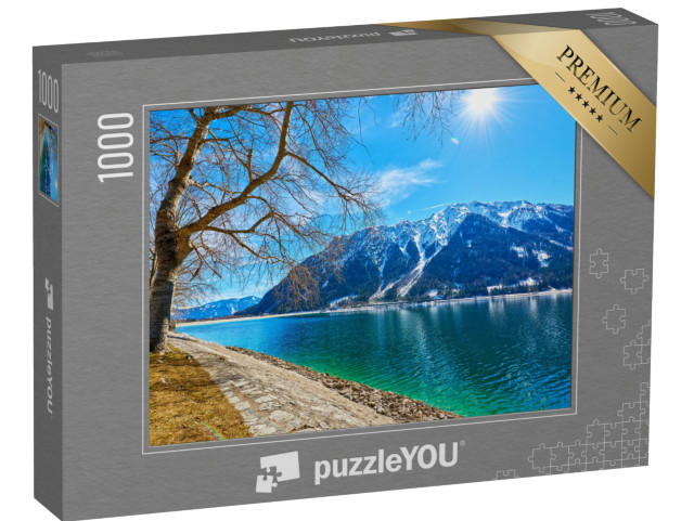 Puzzel 1000 stukjes „Achensee meer in de Oostenrijkse Alpen“