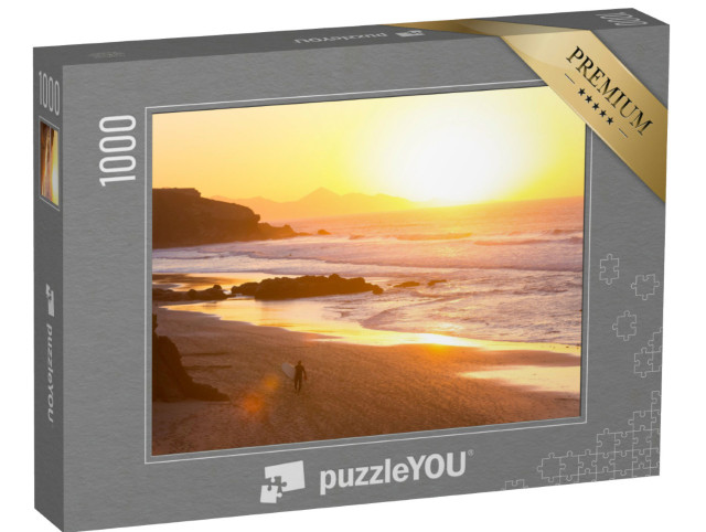 Puzzel 1000 stukjes „Surfstrand van Fuerteventura, Canarische Eilanden“