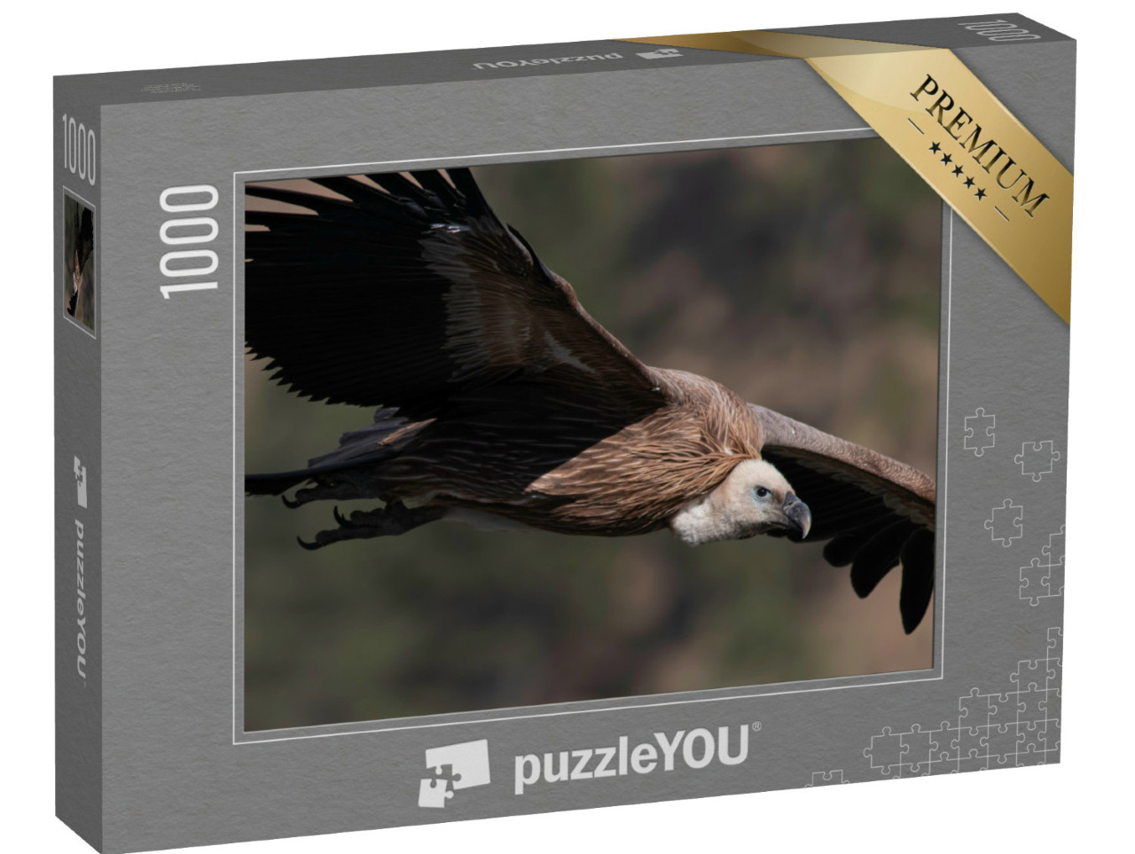 Puzzel 1000 stukjes „Vale gier tijdens de vlucht“