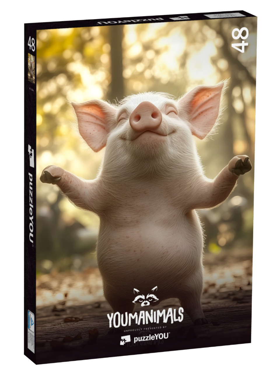 Puzzel 48 stukjes „YOUMANIMALS: Philine“