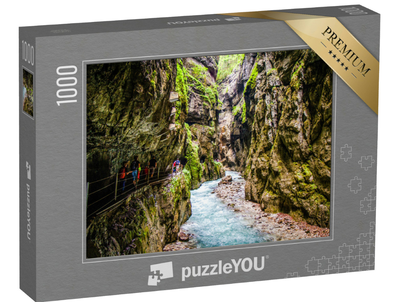 Puzzel 1000 stukjes „Beroemde kloof“