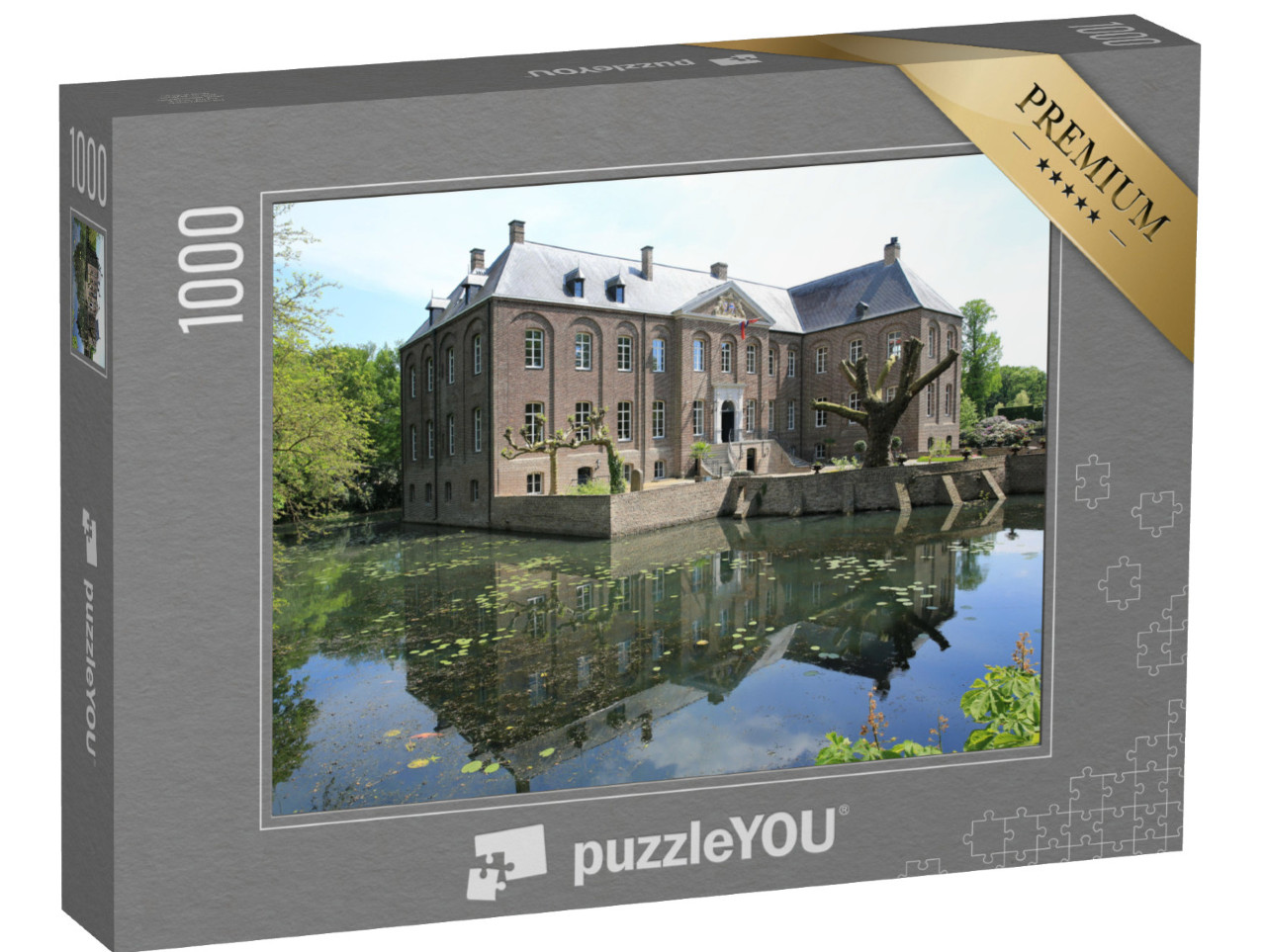 Puzzel 1000 stukjes „Het historische Kasteel Arcen in de provincie Limburg, Nederland“