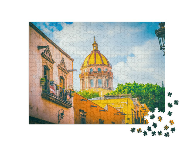 Puzzel 1000 stukjes „Betoverend San Miguel de Allende, Mexico“