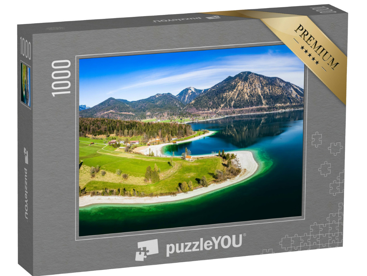 Puzzel 1000 stukjes „Walchensee“