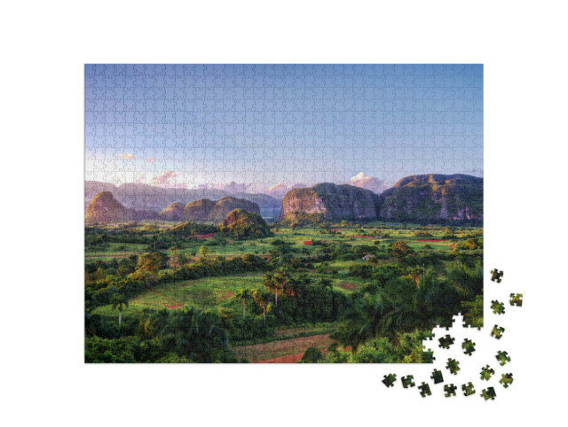 Puzzel 1000 stukjes „Cuba Vinales“