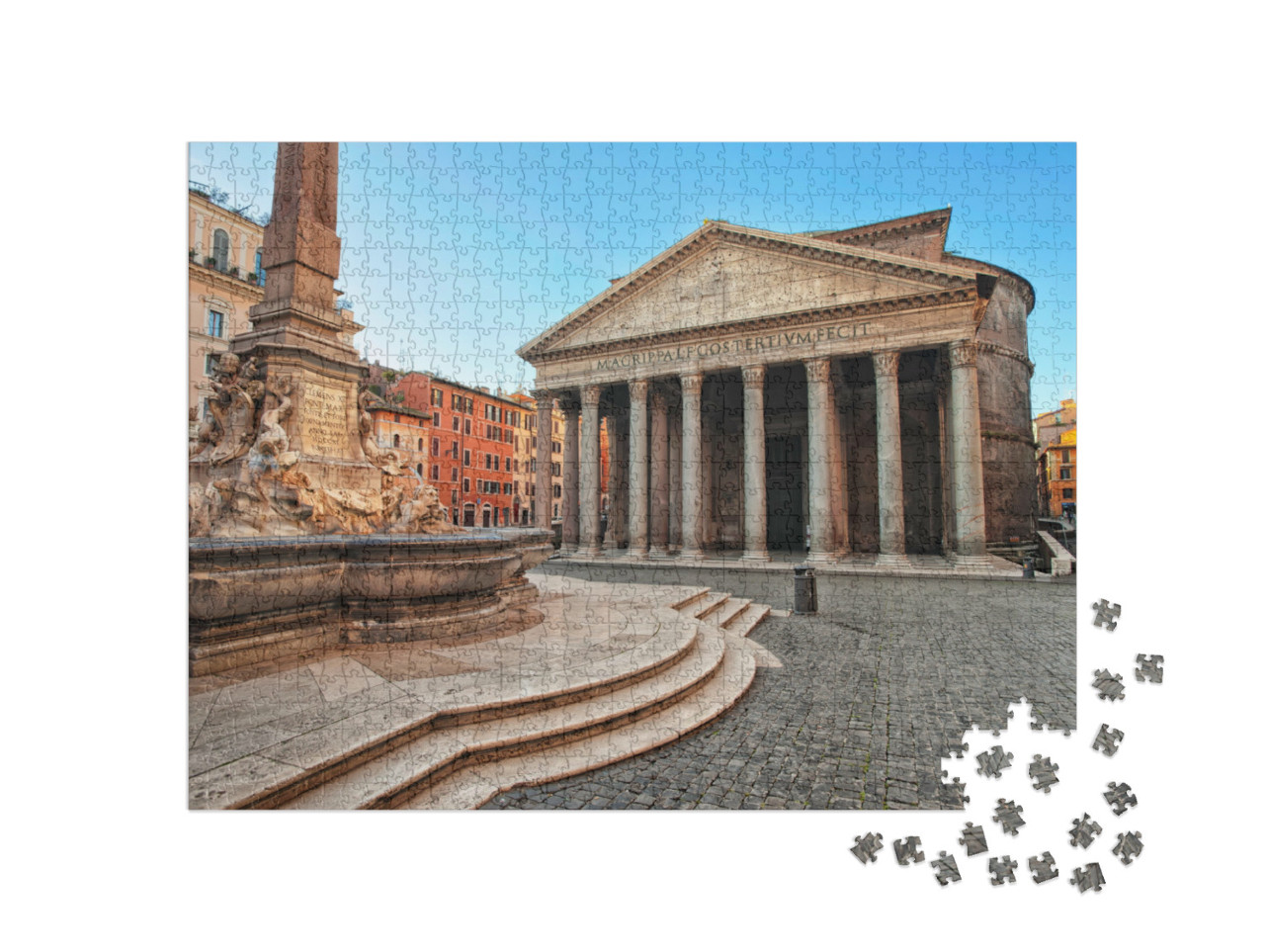 Puzzel 1000 stukjes „Pantheon, Rome, Italië“