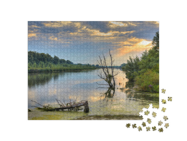 Puzzel 1000 stukjes „Nationaal Park 'De Biesbosch“