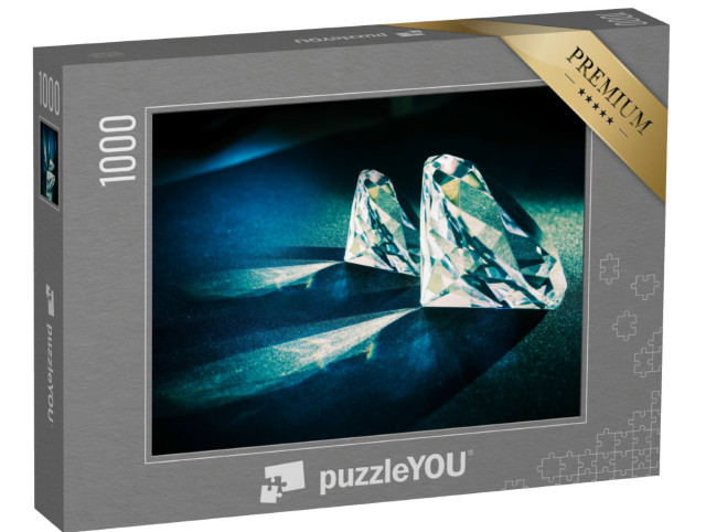 Puzzel 1000 stukjes „Twee grote diamanten“