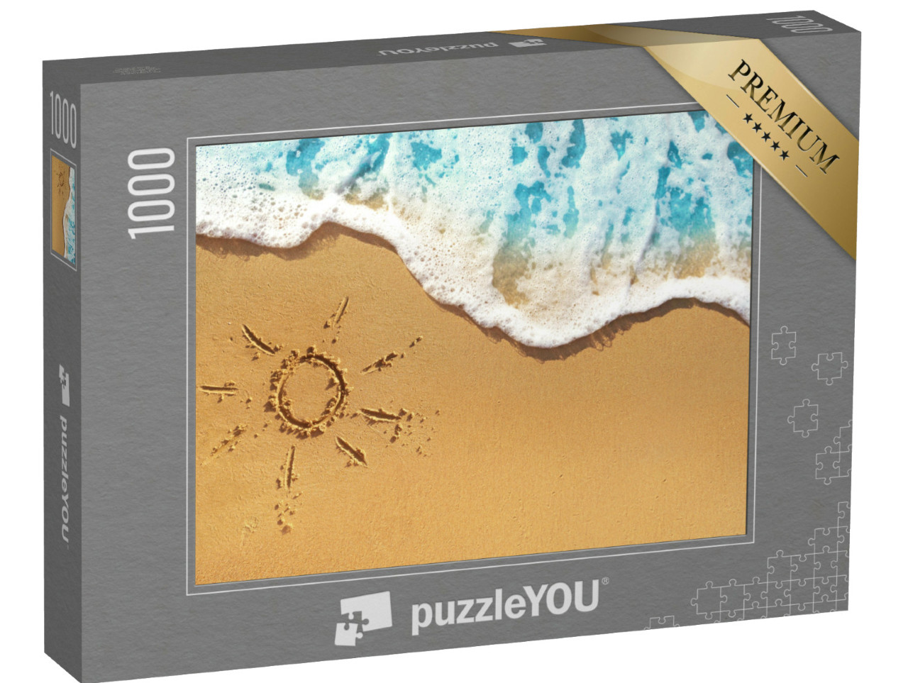 Puzzel 1000 stukjes „Vakantiegevoel op het strand“