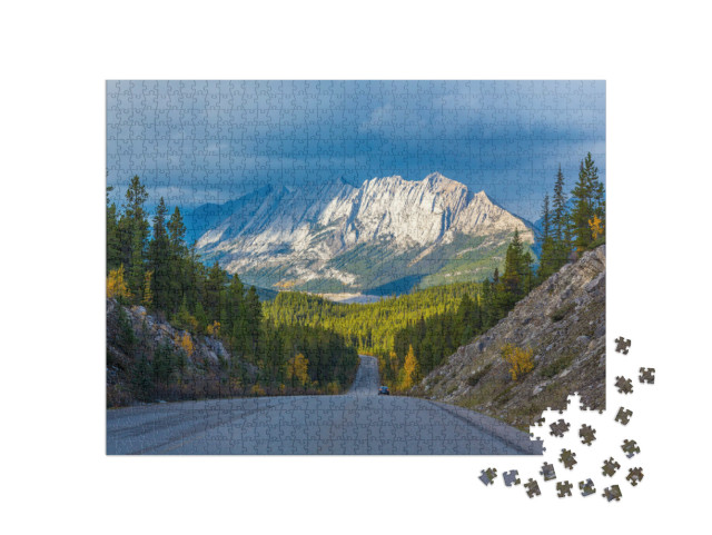 Puzzel 1000 stukjes „Jasper Nationaal Park, Alberta Canada“
