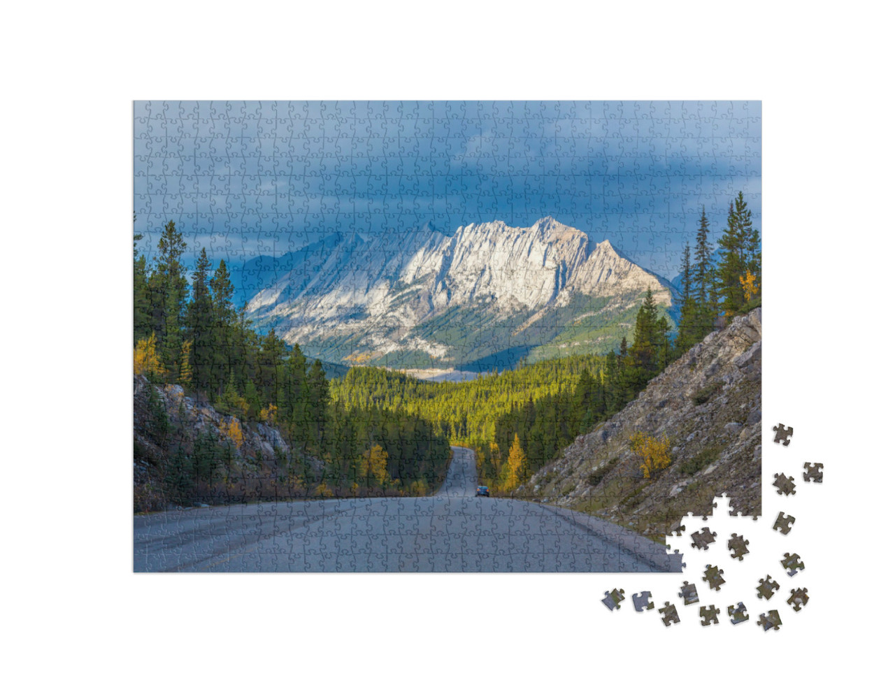 Puzzel 1000 stukjes „Jasper Nationaal Park, Alberta Canada“