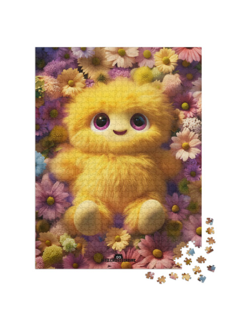 Puzzel 1000 stukjes „LITTLEMONSTERTIME: Bloomy Blossom“