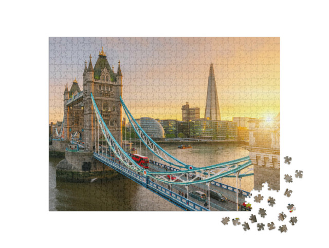 Puzzel 1000 stukjes „Londen Tower Bridge“