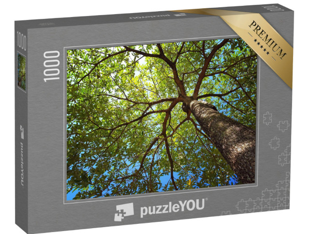 Puzzel 1000 stukjes „Een boomtop in de zomer“