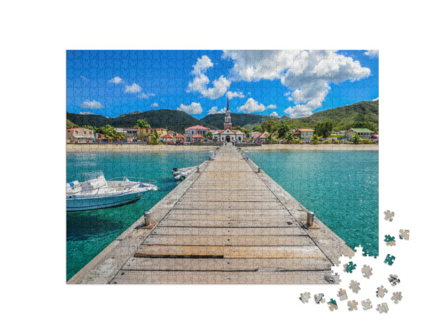 Puzzel 1000 stukjes „Martinique: Anse d'Arlet“