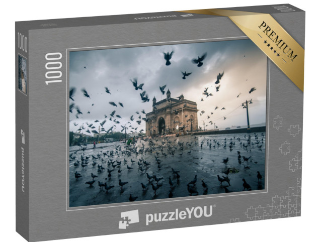 Puzzel 1000 stukjes „Poort van India, Mumbai, India“