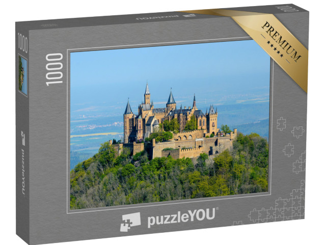 Puzzel 1000 stukjes „Indrukwekkend kasteel: Kasteel Hohenzollern“