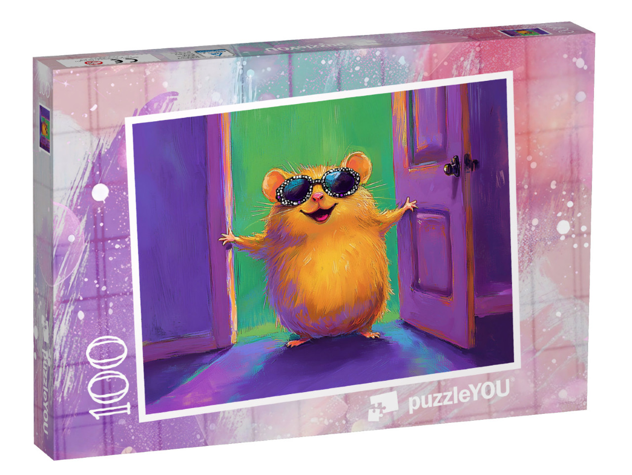 Puzzel 100 stukjes „Hamsterfeest“