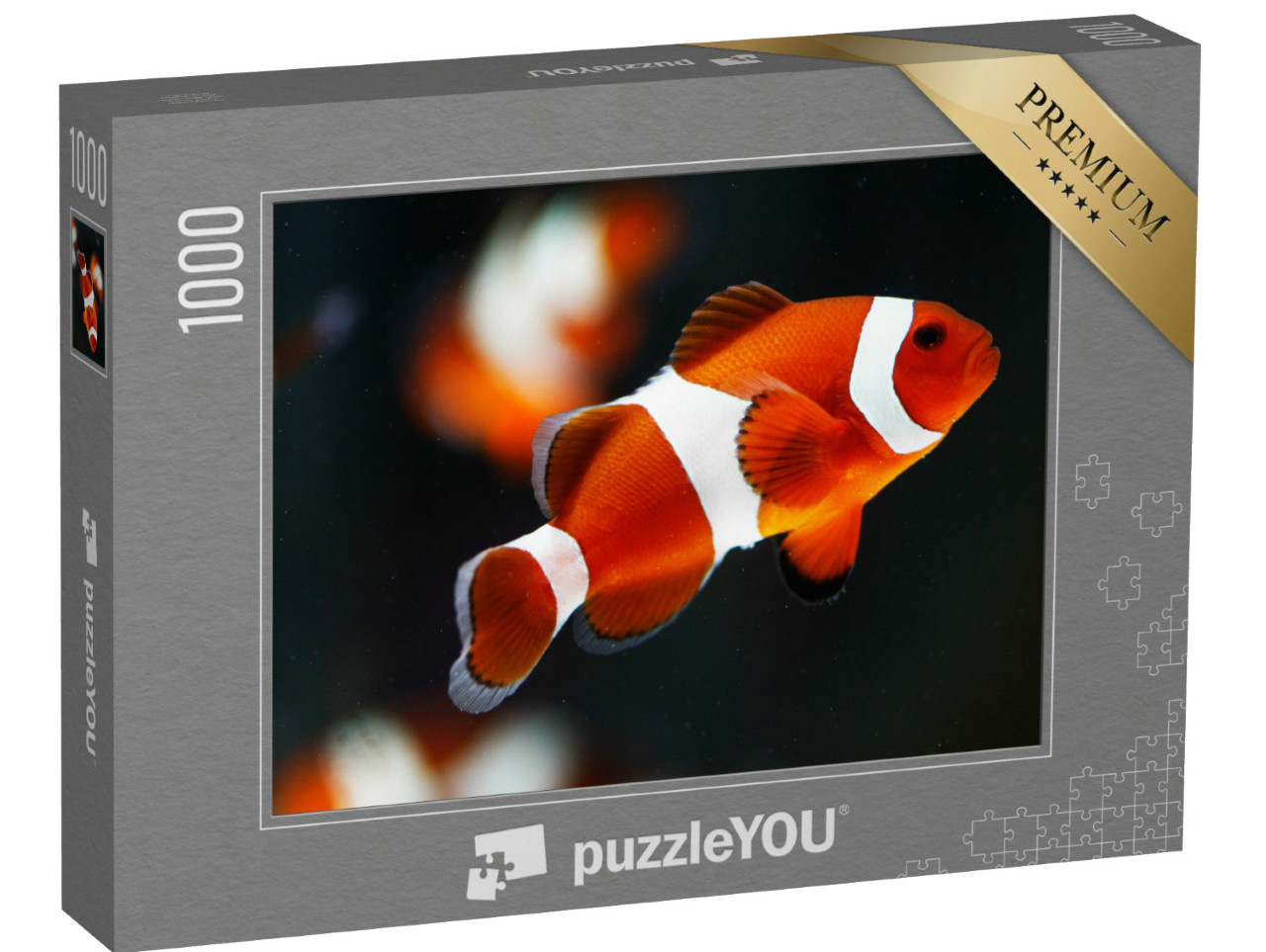 Puzzel 1000 stukjes „Valse percala anemoonvis of ocellaris anemoonvis“