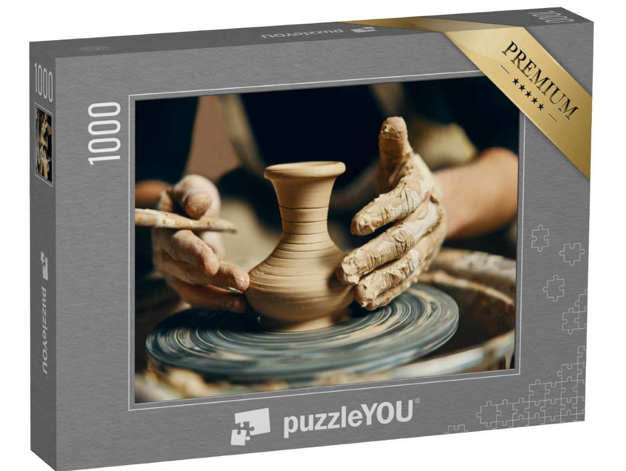 Puzzel 1000 stukjes „De delicate kunst van aardewerk“