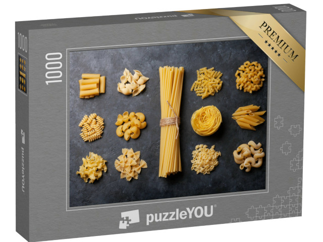 Puzzel 1000 stukjes „Heerlijke pastasoorten“