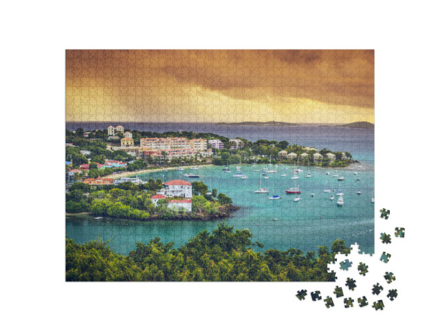 Puzzel 1000 stukjes „St. John, Amerikaanse Maagdeneilanden, Caribisch gebied“