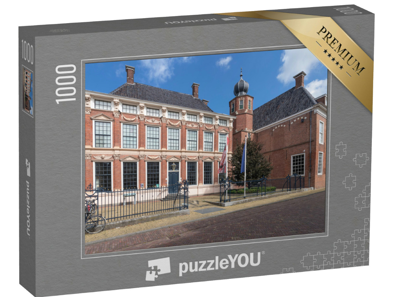 Puzzel 1000 stukjes „Keramiekmuseum Princessehof in Leeuwarden“
