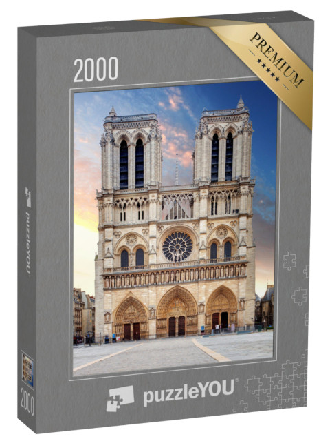Puzzel 2000 stukjes „Kathedraal Notre Dame, Parijs“