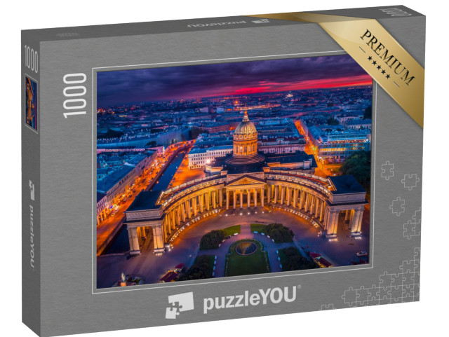 Puzzel 1000 stukjes „Petersburg: Kazan Kathedraal“