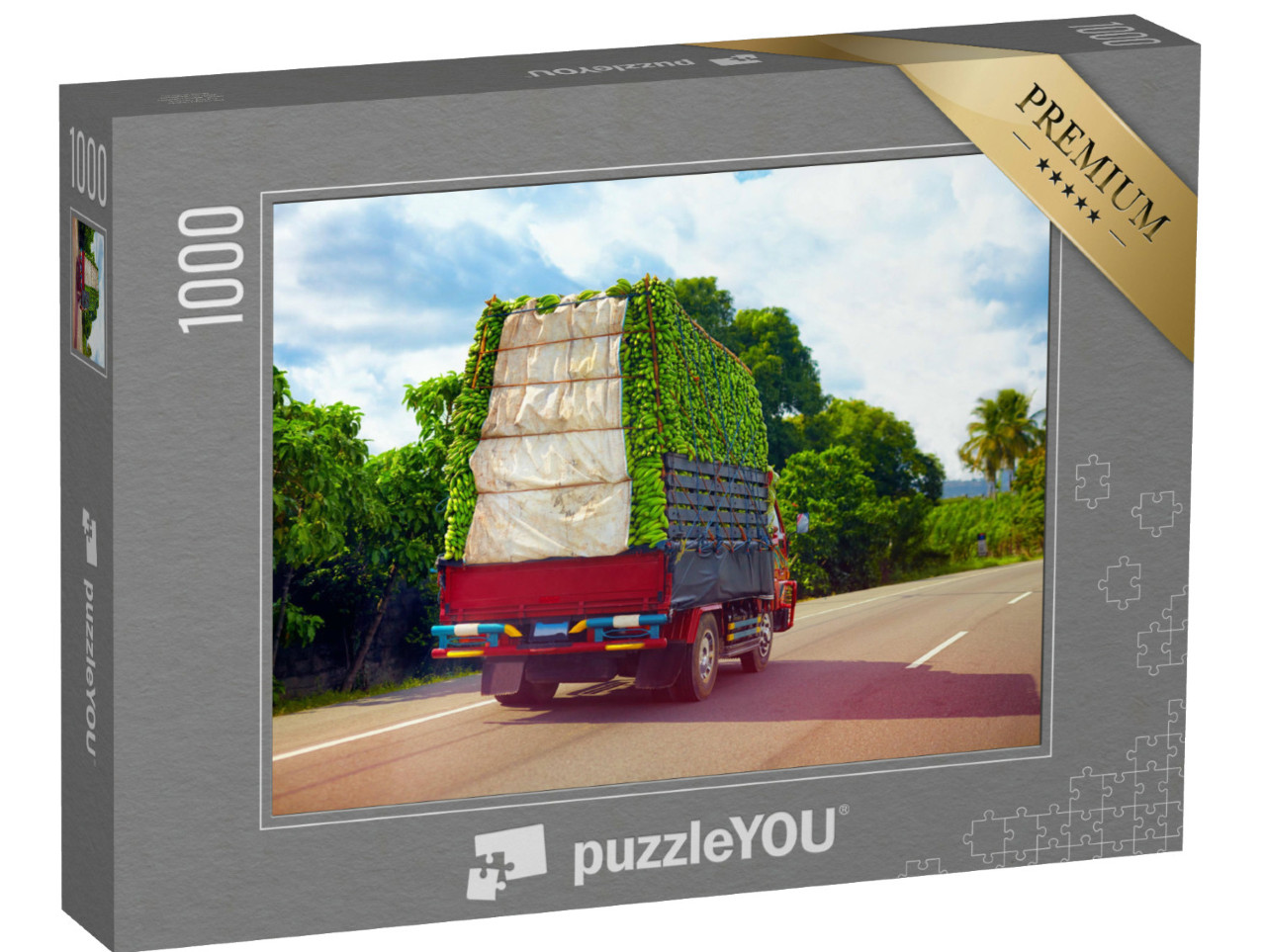 Puzzel 1000 stukjes „Zwaar beladen! Dominicaanse Republiek, Caraïben“