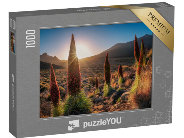 Puzzel 1000 stukjes „Wild landschap van Tenerife, Canarische Eilanden“