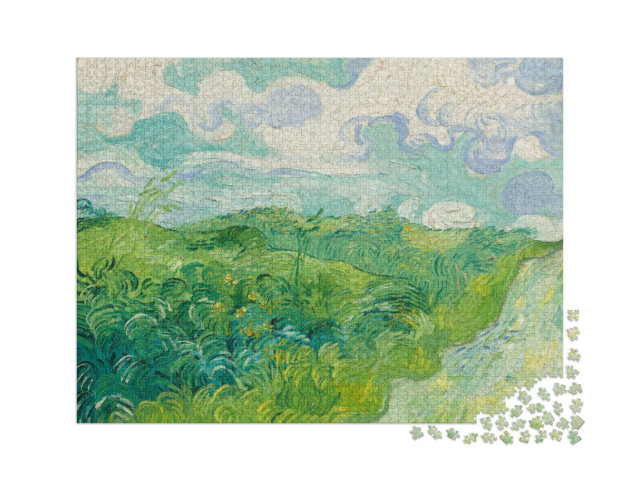 Puzzel 2000 stukjes „Vincent van Gogh - Groene korenvelden, Auvers“