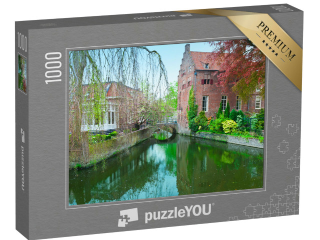 Puzzel 1000 stukjes „Dijk van de stad Amersfoort“