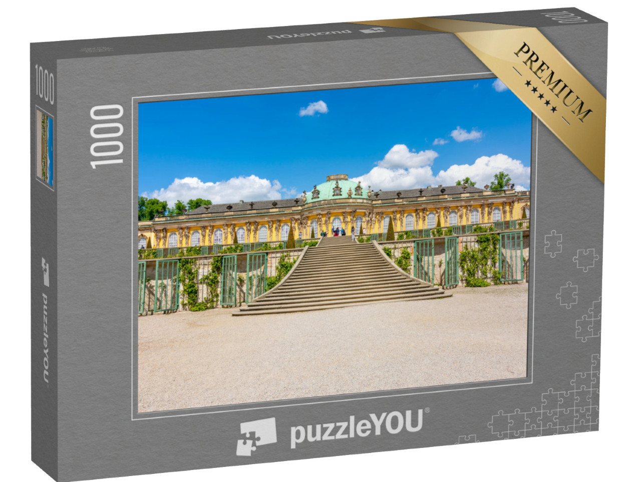 Puzzel 1000 stukjes „Paleis en park Sanssouci, Potsdam, Duitsland“