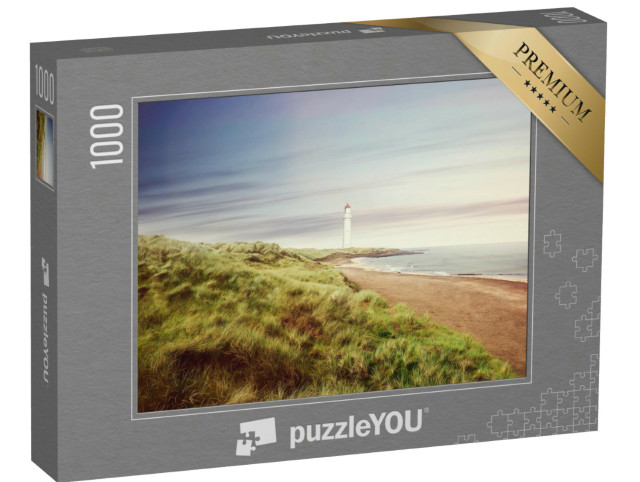 Puzzel 1000 stukjes „Kustlandschap met vissers“