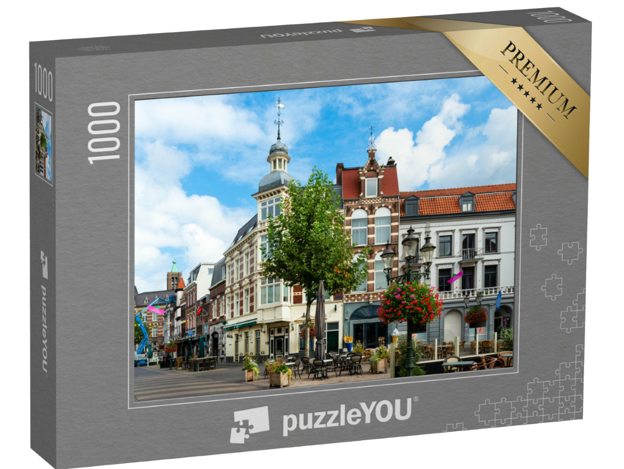 Puzzel 1000 stukjes „Prachtig oud stadscentrum van Venlo“