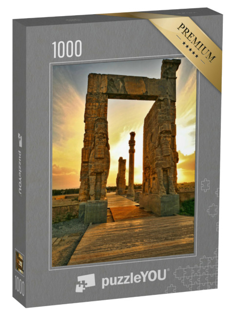 Puzzel 1000 stukjes „Keverpoort van Persepolis, Fars, Shiraz“