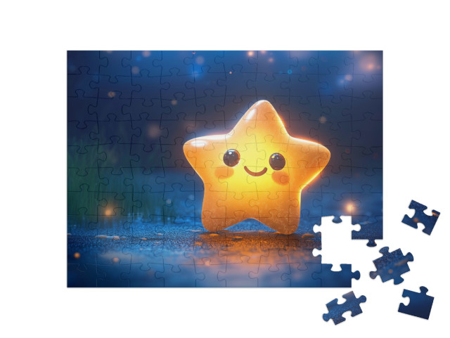 Puzzel 100 stukjes „Luna de stralende ster“
