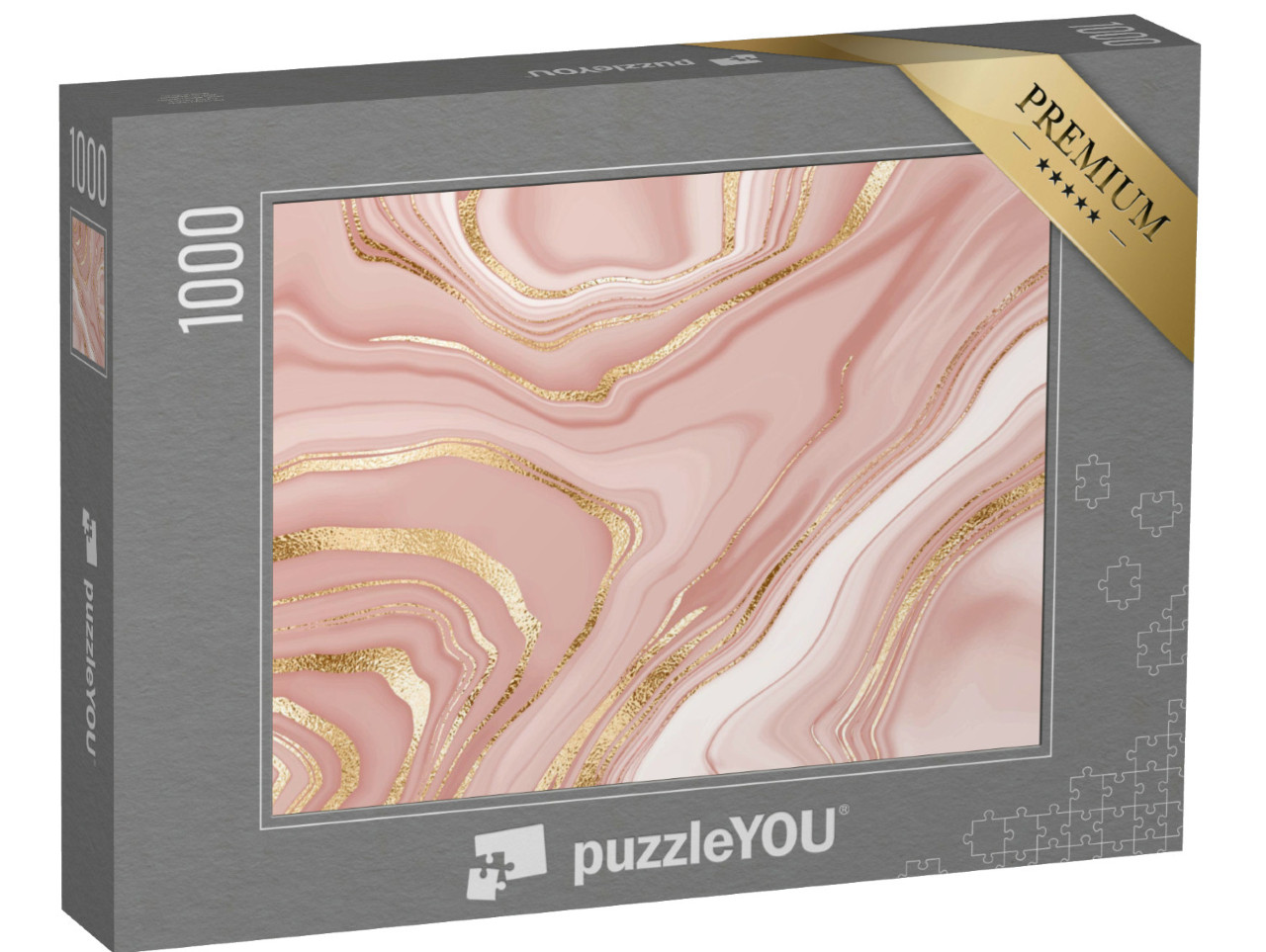 Puzzel 1000 stukjes „Marmer design abstract schilderij“